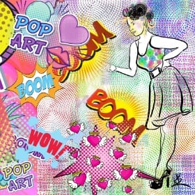 Photoshop brush - ポップアート Essentials