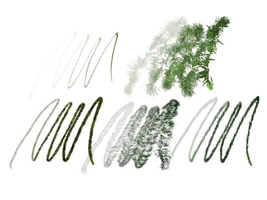 Fluid Trees and Foliage