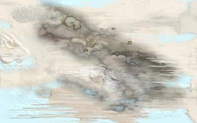 Thick paint encaustic