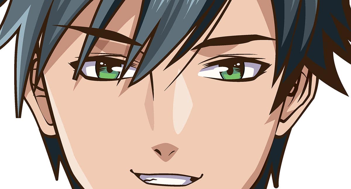 Male Anime Mouth, Eyes & Expression Images