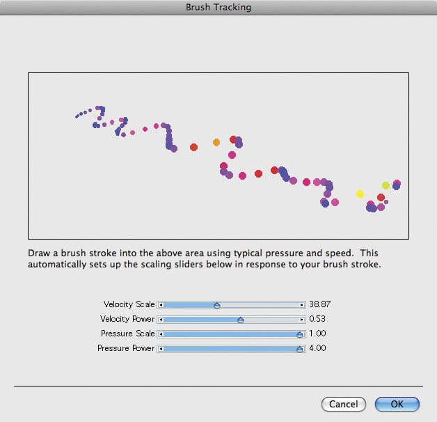 Brush Tracking