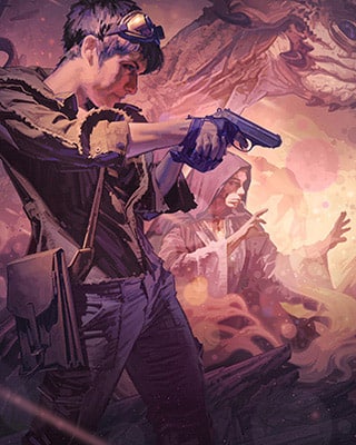 With Corel Painter by Dominick Saponaro