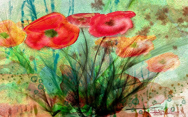 Made With Corel Painter by Skip Allen